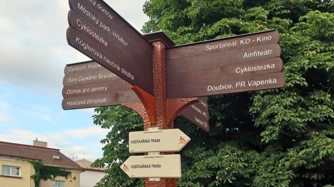 vozíčkářská trasa